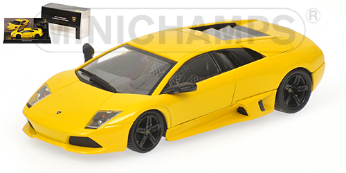 LAMBORGHINI MURCIELAGO LP 640 – 2006 – YELLOW – MUSEUM SERIES L.E. 2010 pcs. 1:43 model