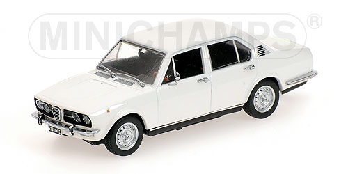 ALFA ROMEO ALFETTA 1.8 – 1972 – WHITE 1:43 model