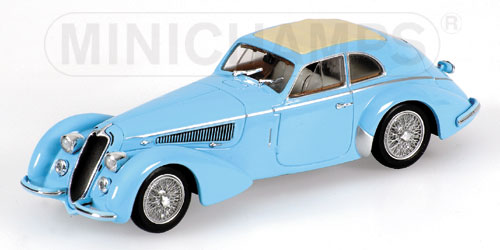 ALFA ROMEO 8C 2900 B LUNGO – 1938 – LIGHT BLUE 1:43 model