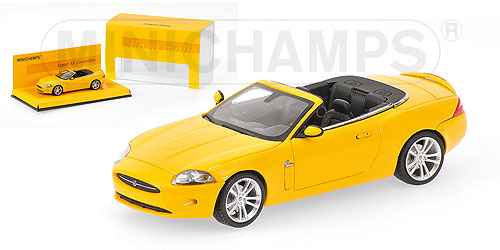 JAGUAR XK CABRIOLET – 2005 – YELLOW – ‘LINEA GIALLO’ L.E. 2009 pcs. 1:43 model