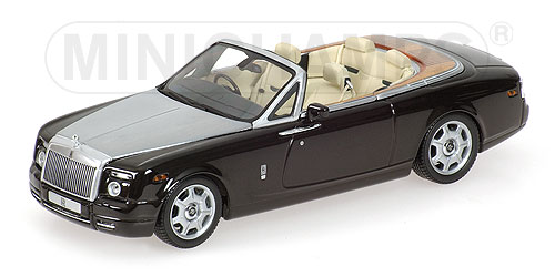 ROLLS ROYCE DROPHEAD COUPE – 2007 – BLACK METALLIC 1:43 model