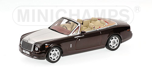 ROLLS ROYCE DROPHEAD COUPE – 2007 – BROWN METALLIC L.E. 1392 pcs. 1:43 model