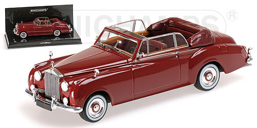 ROLLS ROYCE SILVER CLOUD II CABRIOLET – 1960 – RED L.E. 3000 pcs. 1:43 model