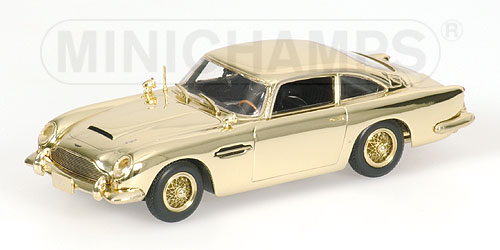 ASTON MARTIN DB 5 – JAMES BOND – ‘CASINO ROYALE’ – GOLD PLATED L.E. 2016 pcs. 1:43 model