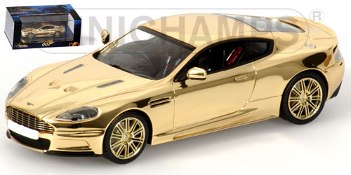 ASTON MARTIN DBS – JAMES BOND – ‘CASINO ROYALE’ – GOLD PLATED L.E. 2016 pcs. 1:43 model