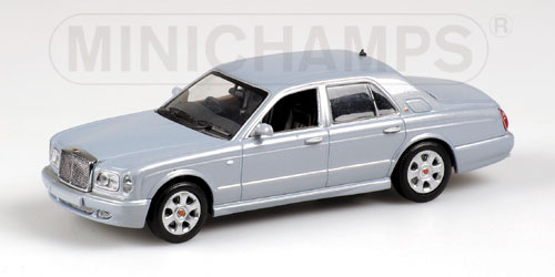 BENTLEY ARNAGE – 2003 – RED LABEL BLUE (LIGHT) METALLIC 1:43 model