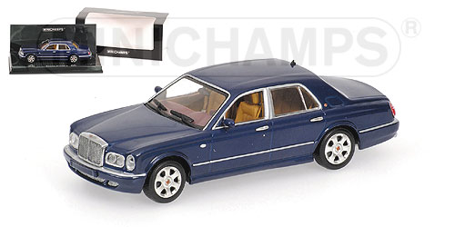BENTLEY ARNAGE – 2003 – RED LABEL BLUE METALLIC L.E. 1248 pcs. 1:43 model