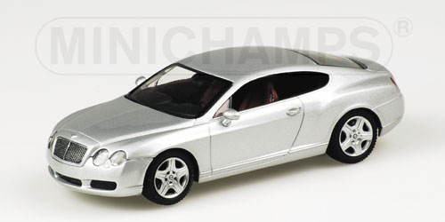 BENTLEY CONTINENTAL GT – 2003 – SILVER 1:43 model