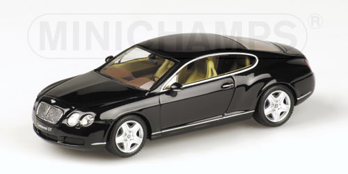 BENTLEY CONTINENTAL GT – 2003 – BLACK 1:43 model