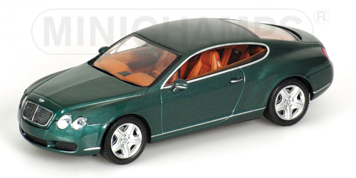 BENTLEY CONTINENTAL GT – 2003 – GREEN METALLIC 1:43 model