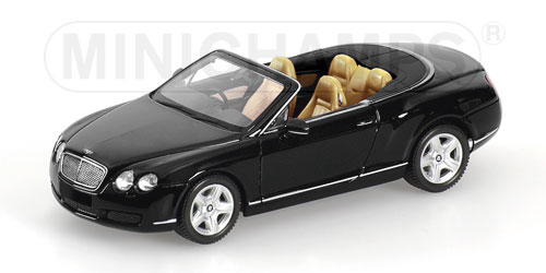 BENTLEY CONTINENTAL GTC – 2006 – BLACK L.E. 2016 pcs. 1:43 model