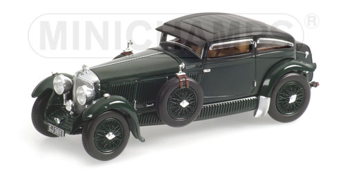BENTLEY 6 1/2 LITRE – 1930 – GREEN – ‘GURNEY NUTTING SALOON’ – ‘BLUE TRAIN SPECIAL’ L.E. 2016 pcs. 1:43 model