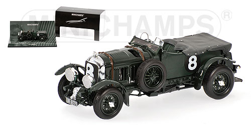 BENTLEY BLOWER – 4,5 LITRE SUPERCHARGED – BANJAFIELD/RAMPONI – 24H LE MANS 1930 L.E. 3600 pcs. 1:43 model