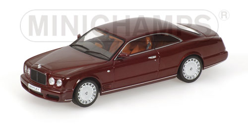 BENTLEY BROOKLANDS – 2007 – RED METALLIC L.E. 2208 pcs. 1:43 model