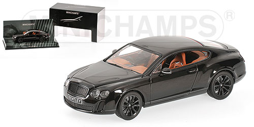 BENTLEY CONTINENTAL SUPERSPORTS – 2009 – BLACK L.E. 1824 pcs. 1:43 model