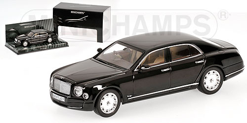 BENTLEY MULSANNE – 2010 – BLACK L.E. 2544 pcs. 1:43 model