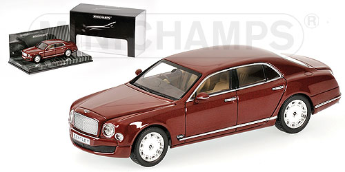 BENTLEY MULSANNE – 2010 – RED METALLIC L.E. 2016 pcs. 1:43 model