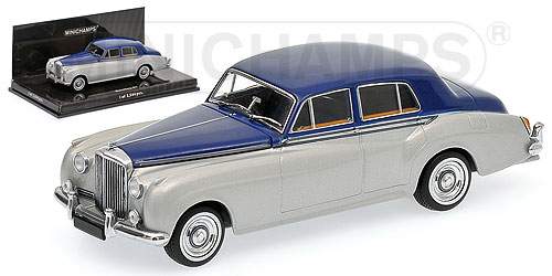 BENTLEY S2 – 1960 – SILVER/BLUE L.E. 2544 pcs. 1:43 model