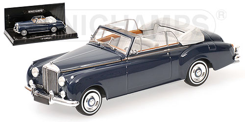 BENTLEY S2 CABRIOLET – 1960 – BLUE L.E. 2000 pcs. 1:43 model