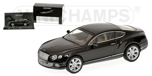 BENTLEY CONTINENTAL GT – 2011 – BLACK L.E. 1500 pcs. 1:43 model