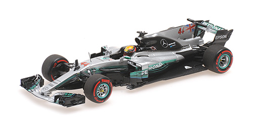 MERCEDES AMG PETRONAS FORMULA ONE TEAM F1 W08 EQ POWER – LEWIS HAMILTON – WORLD CHAMPION 2017 1:43 model