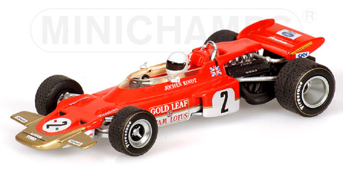 LOTUS FORD 72 – JOCHEN RINDT – WORLD CHAMPION 1970 1:43 model