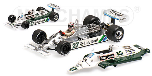 WILLIAMS FORD FW07B – ALAN JONES – WORLD CHAMPION 1980 1:43 model