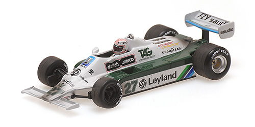 WILLIAMS FORD FW 07B ALAN JONES – WORLD CHAMPION 1980 – DIRTY VERSION - L.E. 1008 pcs. 1:43 model