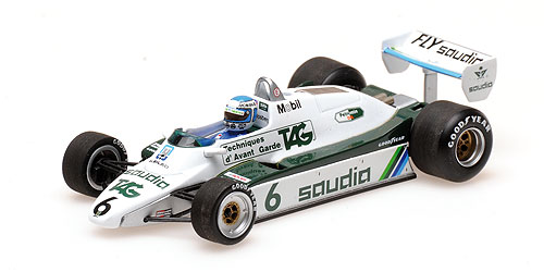 WILLIAMS FW 08 1982 – KEKE.ROSBERG – WORLD CHAMPION 1982 – DIRTY VERSION 1:43 model