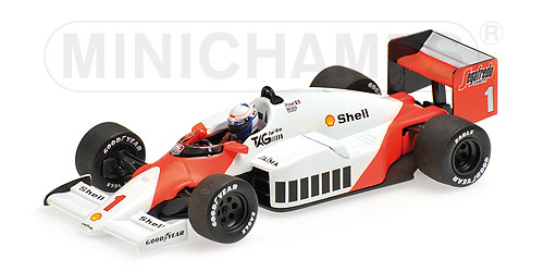 MCLAREN TAG MP4/2C – ALAIN PROST – WORLD CHAMPION 1986 1:43 model