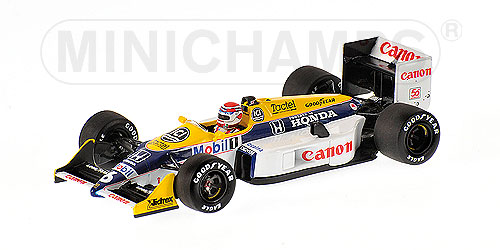 WILLIAMS HONDA FW11B – NELSON PIQUET – WORLD CHAMPION 1987 1:43 model