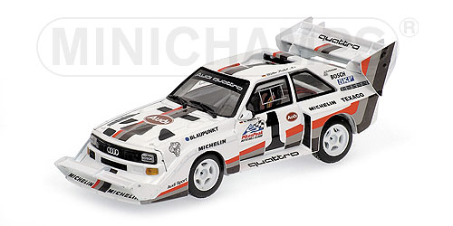 AUDI SPORT QUATTRO S1 – WALTER RÖHRL – WINNER PIKES PEAK HILLCLIMB 1987 L.E. 6687 pcs. 1:43 model
