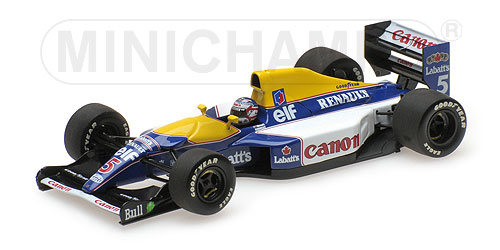 WILLIAMS RENAULT FW14B – NIGEL MANSELL – WORLD CHAMPION 1992 1:43 model