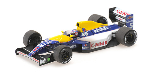 WILLIAMS RENAULT FW 14B – NIGEL MANSELL – WORLD CHAMPION 1992 – DIRTY VERSION - L.E. 1008 pcs. 1:43 model