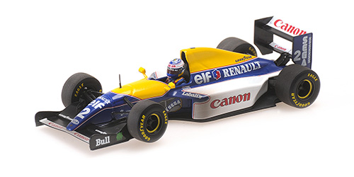 WILLIAMS RENAULT FW15 – ALAIN PROST – WORLD CHAMPION 1993 – DIRTY VERSION - L.E. 1008 pcs. 1:43 model