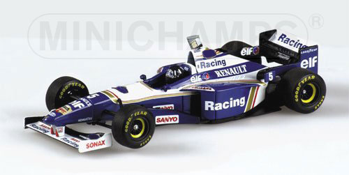 WILLIAMS RENAULT FW18 – DAMON HILL – WORLD CHAMPION 1996 1:43 model