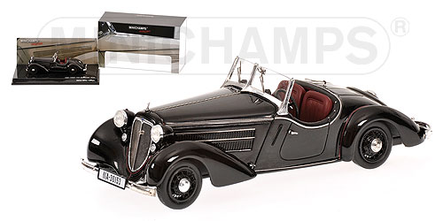 AUDI FRONT 225 ROADSTER – 1935 – BLACK L.E. 1008 pcs. 1:43 model