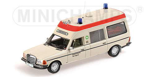 MERCEDES-BENZ E (W123) – 1983 – BINZ KRANKENWAGEN L.E. 650 pcs. 1:43 model