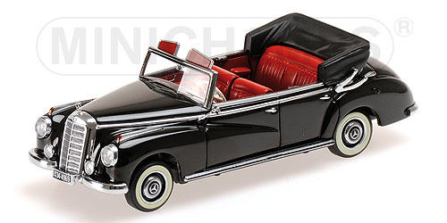 MERCEDES-BENZ 300 CABRIOLET (W186) – 1952 – BLACK L.E. 650 pcs. 1:43 model