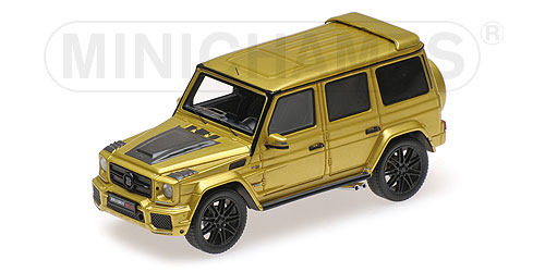 BRABUS 850 6.0 BITURBO WIDESTAR AUF BASIS MERCEDES-BENZ – AMG G 63 – 2016 – YELLOW L.E. 250 pcs. 1:43 model