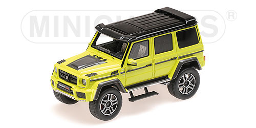 BRABUS 4×4² AUF BASIS MERCEDES-BENZ G 500 4×4² – 2016 – YELLOW L.E. 200 pcs. 1:43 model