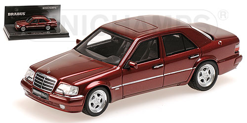 BRABUS 6.5 (500E W 124) E65 – RED L.E. 250 pcs. 1:43 model