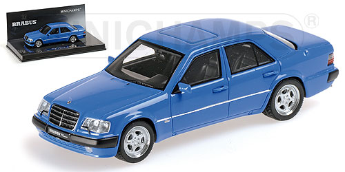 BRABUS 6.5 (500E W124) – 1989 – BLUE L.E. 500 pcs. 1:43 model