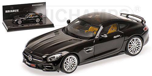 BRABUS 600 AUF BASIS MERCEDES-BENZ AMG GTS – 2016 – BLACK L.E. 500 pcs. 1:43 model