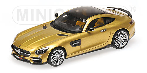 BRABUS 600 AUF BASIS MERCEDES-BENZ AMG GTS – 2016 – GOLD L.E. 300 pcs. 1:43 model