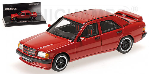 BRABUS 190E 3.6S – 1989 – RED L.E. 999 pcs. 1:43 model