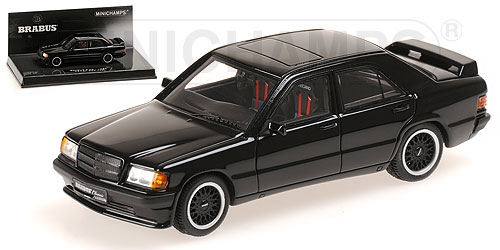 BRABUS 190E 3.6S – 1989 – BLACK L.E. 350 pcs. 1:43 model