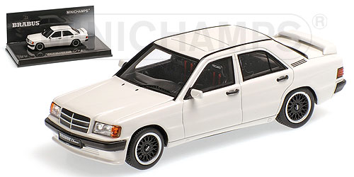 BRABUS MERCEDES 190E 3.6S – 1989 – WHITE L.E. 330 pcs. 1:43 model