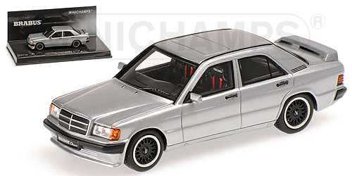 BRABUS MERCEDES 190E 3.6S – 1989 – SILVER L.E. 370 pcs. 1:43 model