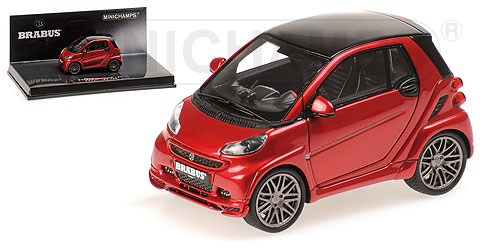 BRABUS ULTIMATE 120 (SMART) – RED L.E. 150 pcs. 1:43 model